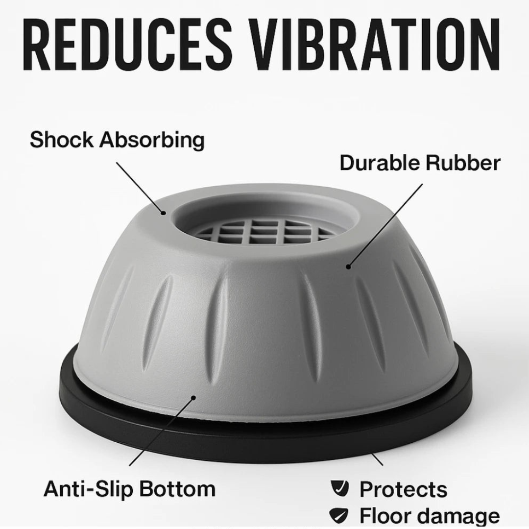Anti Vibration Washing Machine Pads (Set of 4)