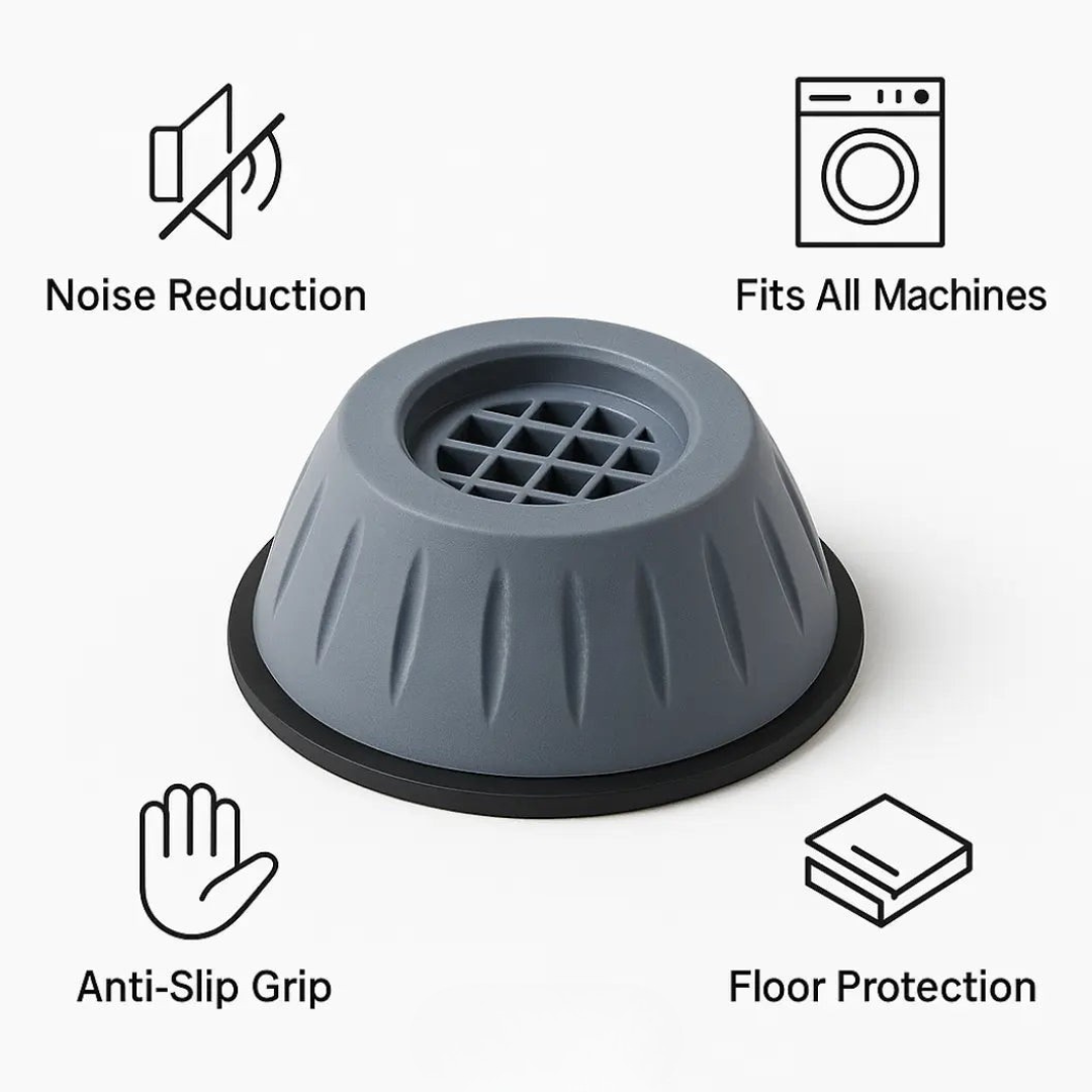 Anti Vibration Washing Machine Pads (Set of 4)