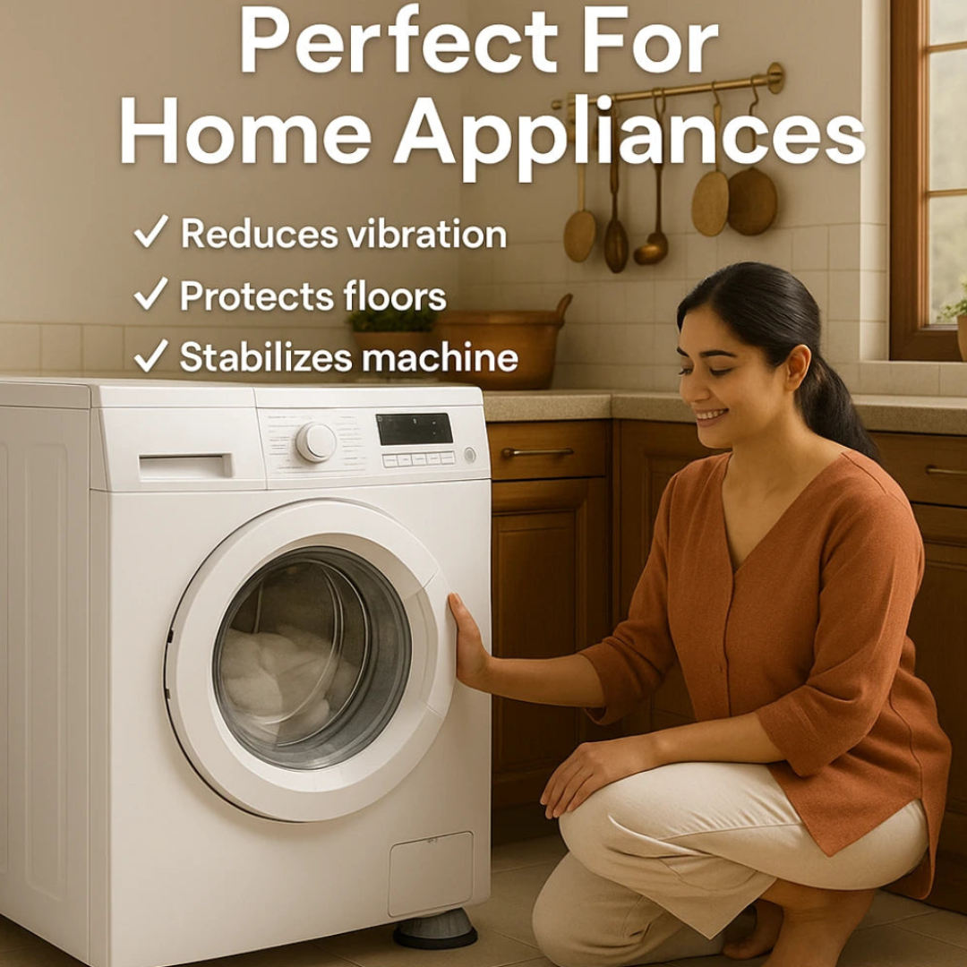 Anti Vibration Washing Machine Pads (Set of 4)