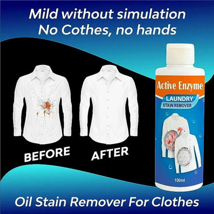 Active Enzyme Laundry Stain Remover – (Buy 1 Get 1 Free) (Quality Assured)
