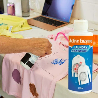 Active Enzyme Laundry Stain Remover – (Buy 1 Get 1 Free) (Quality Assured)